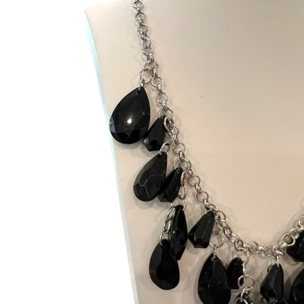 SALE!! 2 for $15 Irresistible Iridescence Black Necklace‎ Earrings Set Paparazzi - Picture 5 of 8